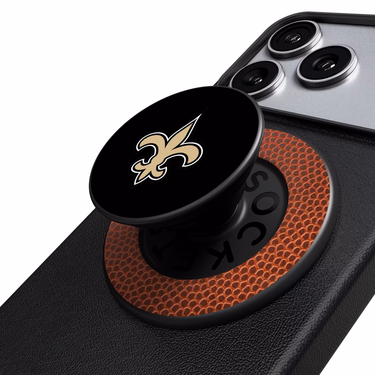Keyscaper New Orleans Saints Endzone Solid PopSockets Magnetic Phone Grip & Stand 2 Keyscaper New Orleans Saints Endzone Solid PopSockets Magnetic Phone Grip & Stand