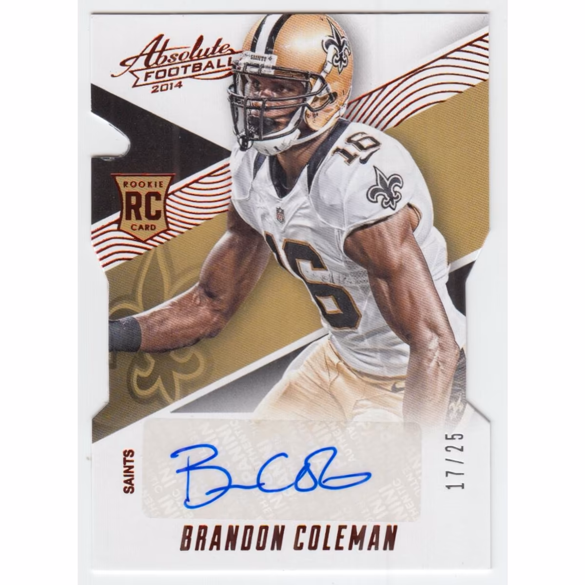2014 Absolute Retail Red #188 Brandon Coleman AU