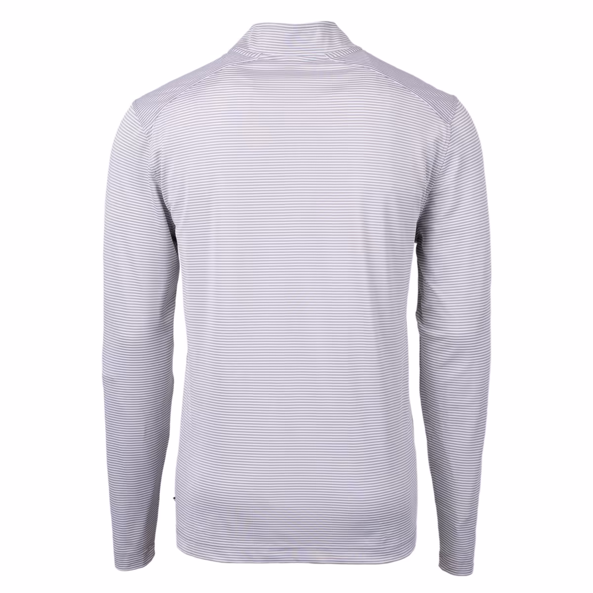 Men's Cutter & Buck Gray New Orleans Saints Big & Tall Virtue Eco Pique Micro Stripe Tri-Blend Quarter-Zip Jacket 4 Men's Cutter & Buck Gray New Orleans Saints Big & Tall Virtue Eco Pique Micro Stripe Tri-Blend Quarter-Zip Jacket