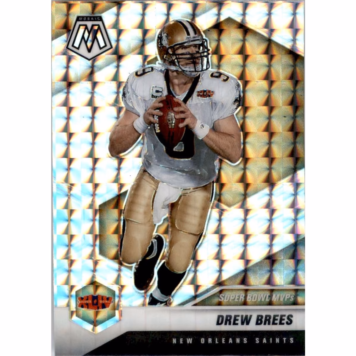 2021 Panini Mosaic Mosaic #286 Drew Brees MVP 3 2021 Panini Mosaic Mosaic #286 Drew Brees MVP