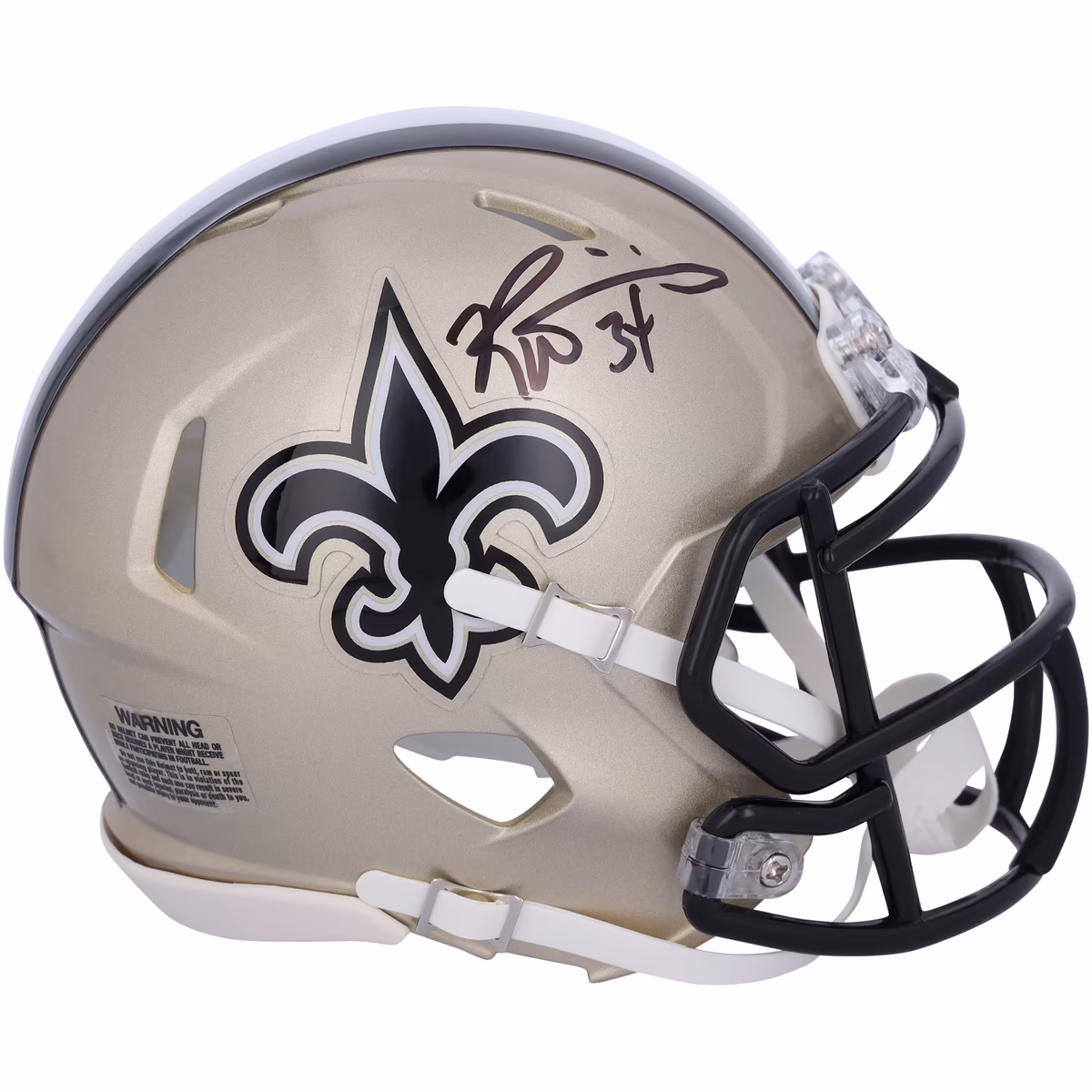Ricky Williams New Orleans Saints Autographed Riddell Speed Mini Helmet 3 Ricky Williams New Orleans Saints Autographed Riddell Speed Mini Helmet