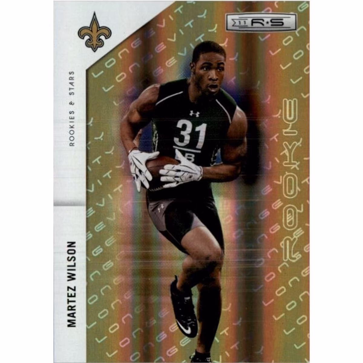 2011 Rookies and Stars Longevity Parallel Gold #212 Martez Wilson 3 2011 Rookies and Stars Longevity Parallel Gold #212 Martez Wilson
