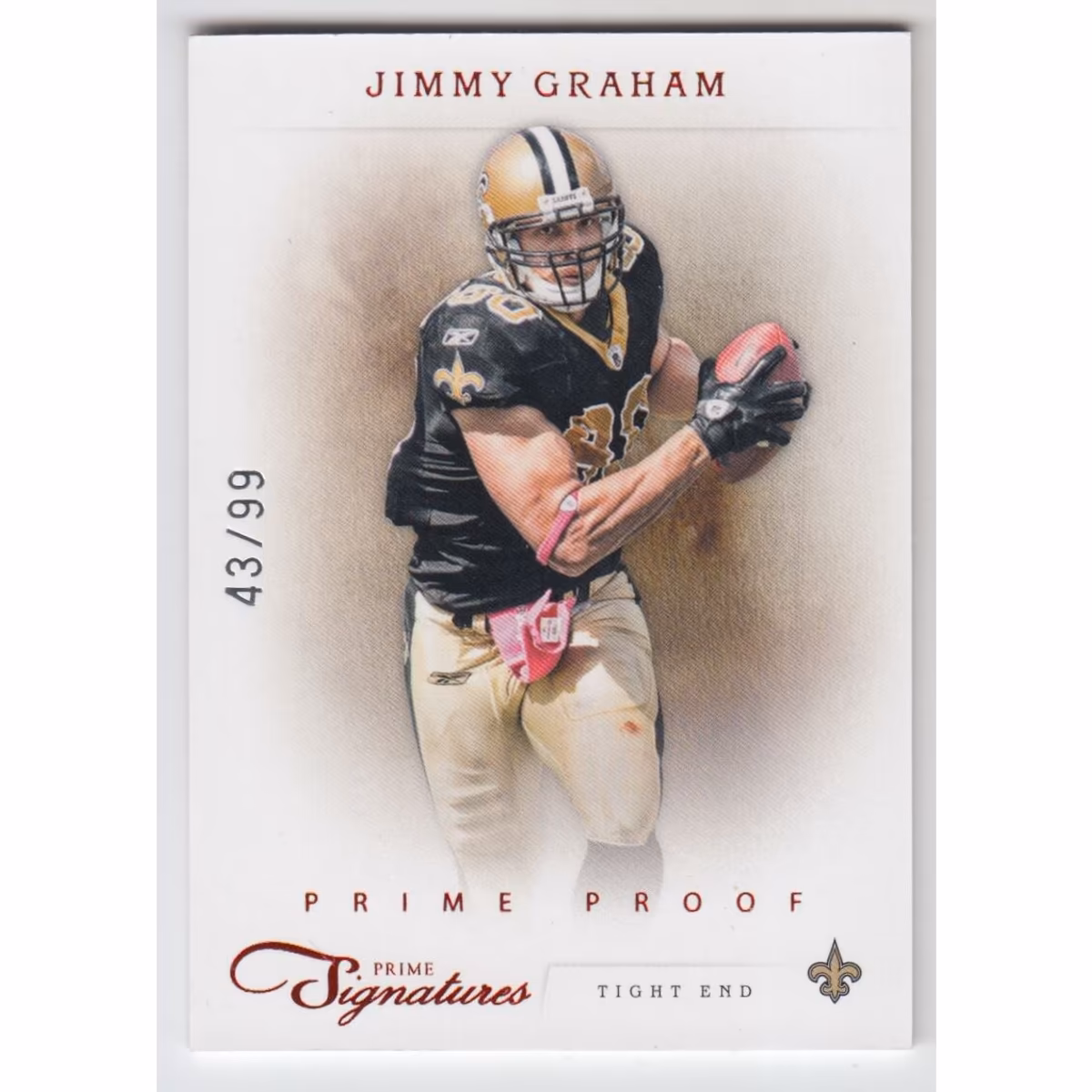 2011 Prime Signatures Prime Proof Red #93 Jimmy Graham 2 2011 Prime Signatures Prime Proof Red #93 Jimmy Graham