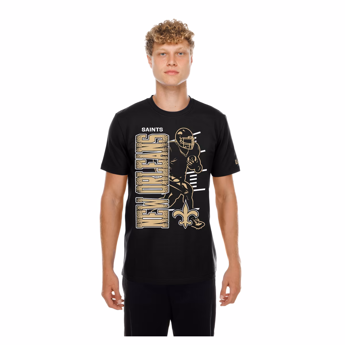 Men's New Era Black New Orleans Saints Training Camp T-Shirt 2 Men's New Era Black New Orleans Saints Training Camp T-Shirt