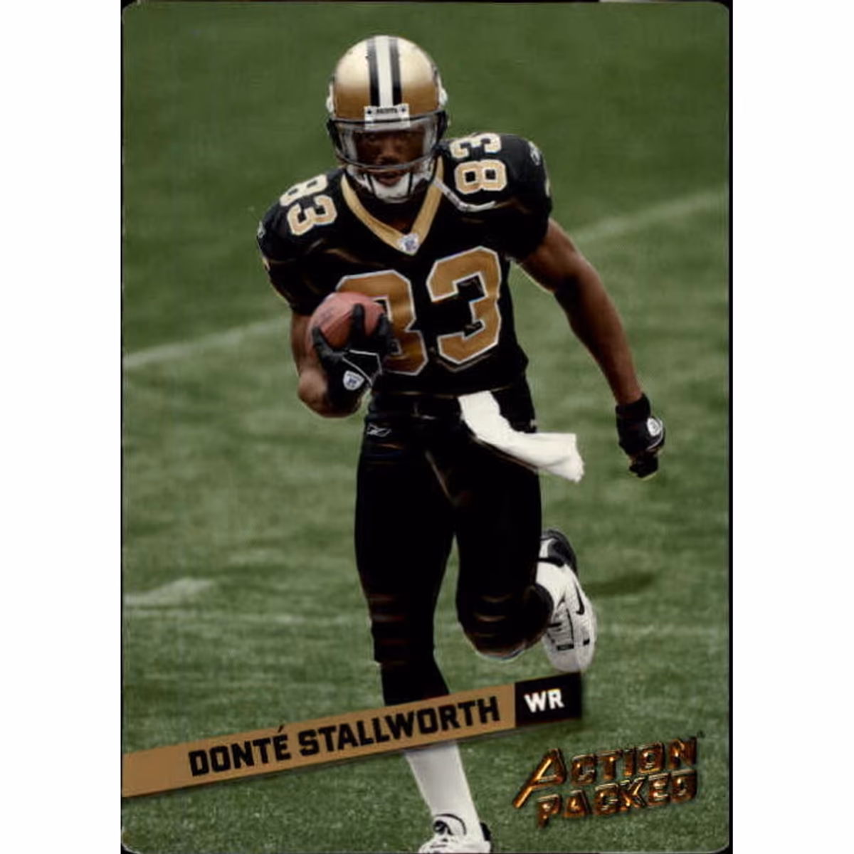 2002 Leaf Rookies and Stars Action Packed Gold #6 Donte Stallworth 17 2002 Leaf Rookies and Stars Action Packed Gold #6 Donte Stallworth