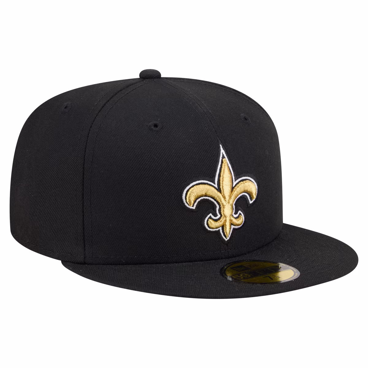 Men's New Era Black New Orleans Saints 59FIFTY Fitted Hat 4 Men's New Era Black New Orleans Saints 59FIFTY Fitted Hat