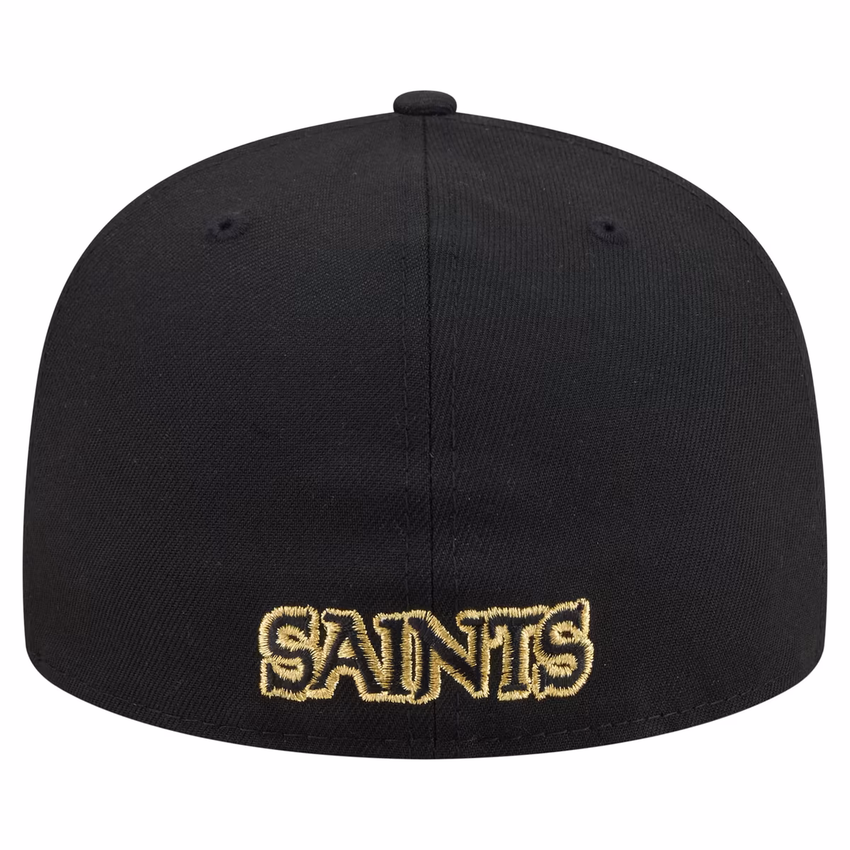 Men's New Era Black New Orleans Saints 59FIFTY Fitted Hat 5 Men's New Era Black New Orleans Saints 59FIFTY Fitted Hat