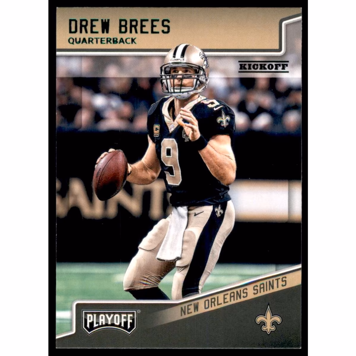 2018 Playoff Kickoff #132 Drew Brees 8 2018 Playoff Kickoff #132 Drew Brees