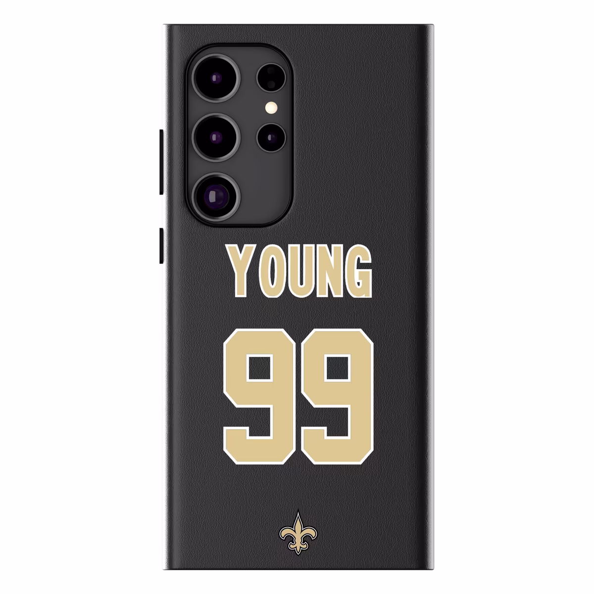 Keyscaper Chase Young Black New Orleans Saints Galaxy Magnetic Bump Case 2 Keyscaper Chase Young Black New Orleans Saints Galaxy Magnetic Bump Case