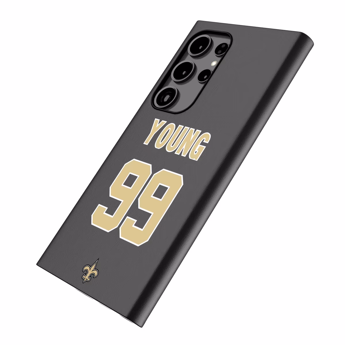 Keyscaper Chase Young Black New Orleans Saints Galaxy Magnetic Bump Case 3 Keyscaper Chase Young Black New Orleans Saints Galaxy Magnetic Bump Case