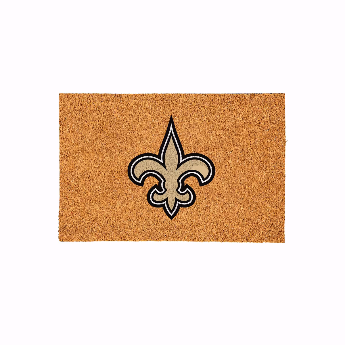 New Orleans Saints 24" x 36" Outdoor Team Logo Coir Mat 1 New Orleans Saints 24" x 36" Outdoor Team Logo Coir Mat