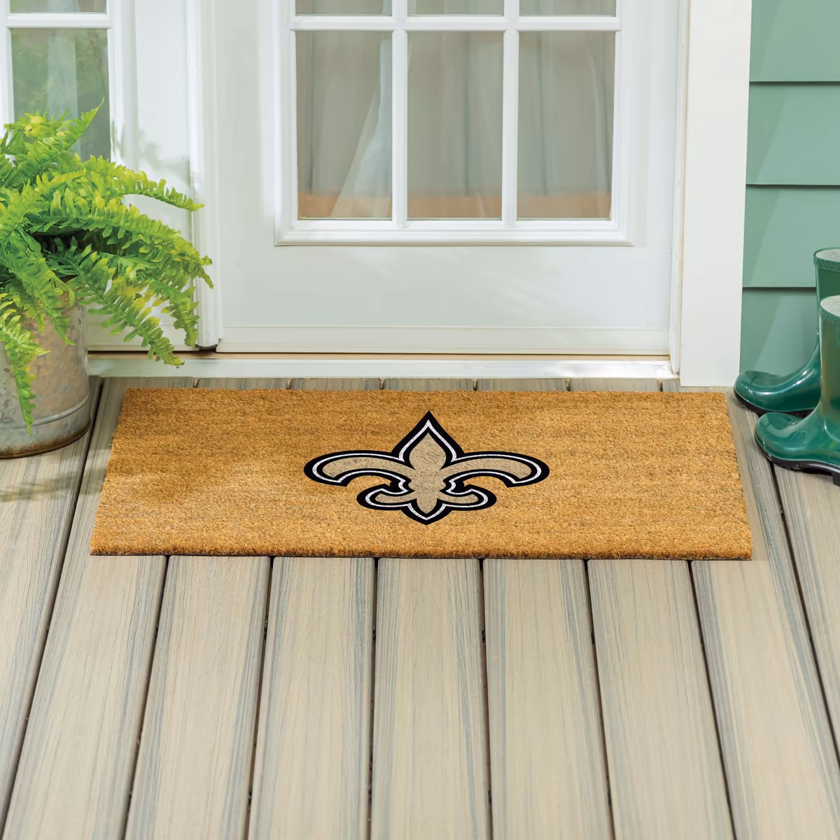 New Orleans Saints 24" x 36" Outdoor Team Logo Coir Mat 5 New Orleans Saints 24" x 36" Outdoor Team Logo Coir Mat