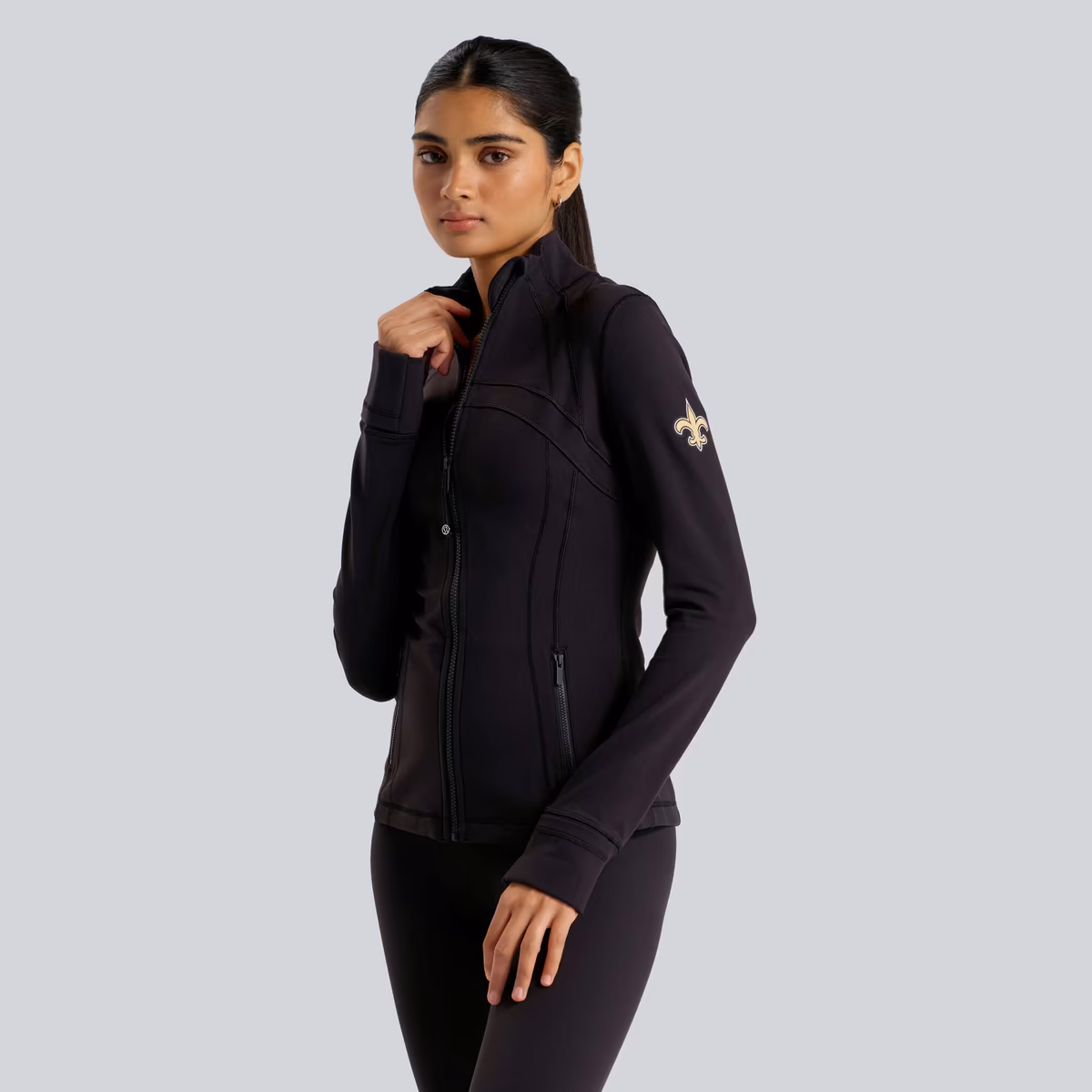 Women's lululemon  Black New Orleans Saints Define Jacket *Luon™