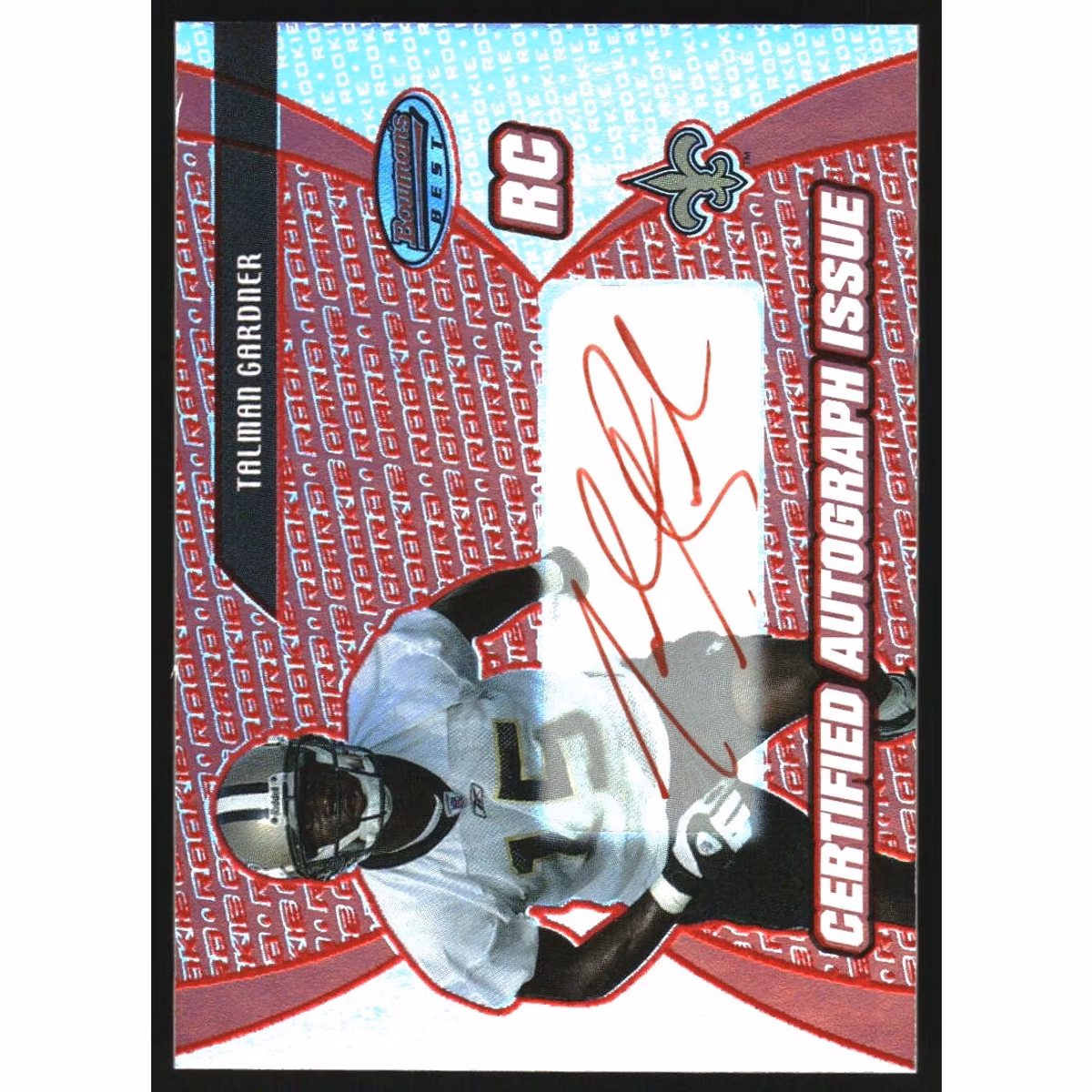 2003 Bowman's Best Red #173 Talman Gardner AU 12 2003 Bowman's Best Red #173 Talman Gardner AU