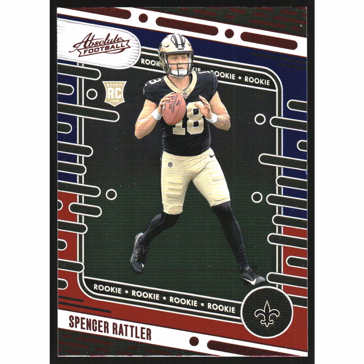 2024 Absolute Red and Blue #194 Spencer Rattler 7 2024 Absolute Red and Blue #194 Spencer Rattler