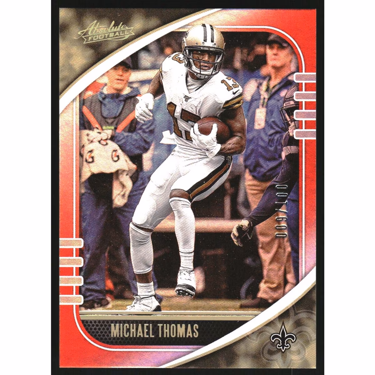 2020 Absolute Spectrum Red #71 Michael Thomas