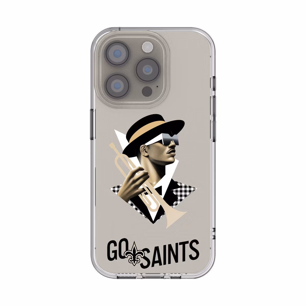 Keyscaper New Orleans Saints iPhone Clear Case 2 Keyscaper New Orleans Saints iPhone Clear Case