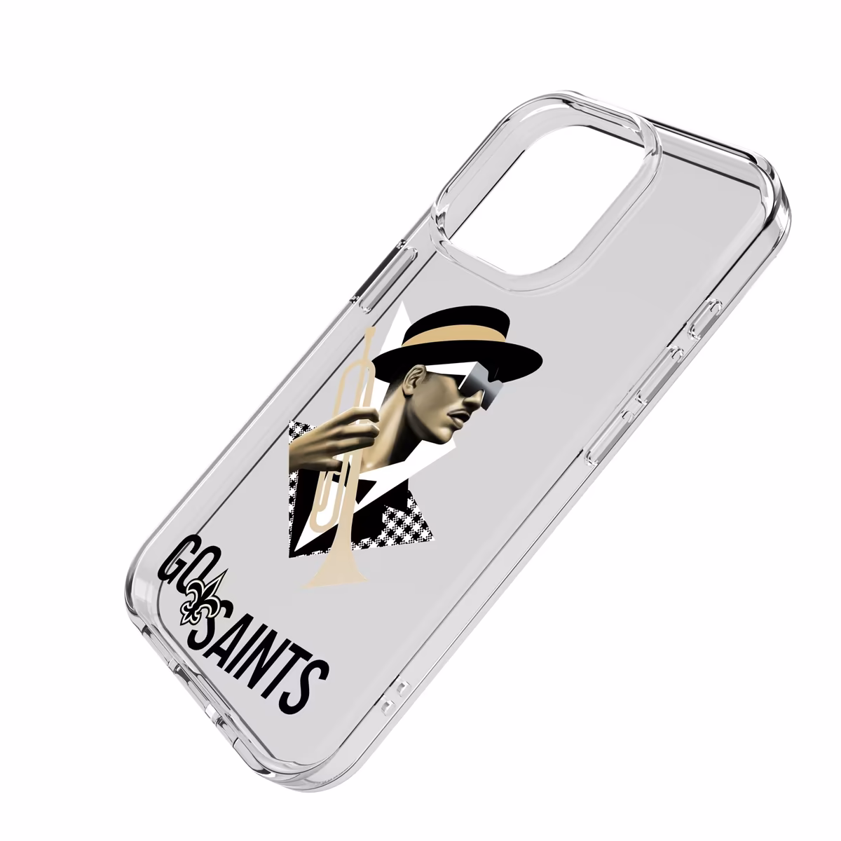 Keyscaper New Orleans Saints iPhone Clear Case 3 Keyscaper New Orleans Saints iPhone Clear Case