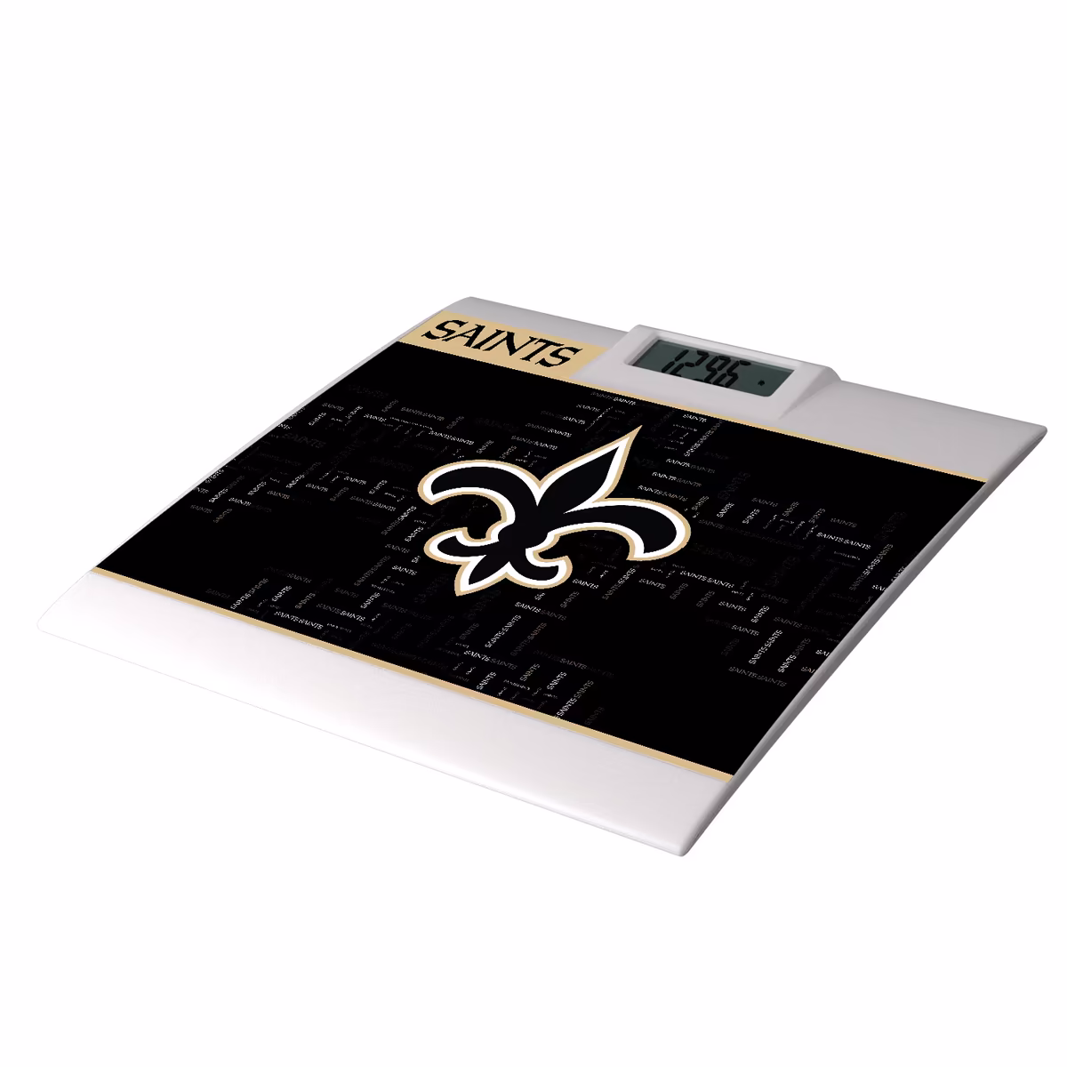 Keyscaper New Orleans Saints Quadtile Design Digital Bathroom Scale 1 Keyscaper New Orleans Saints Quadtile Design Digital Bathroom Scale