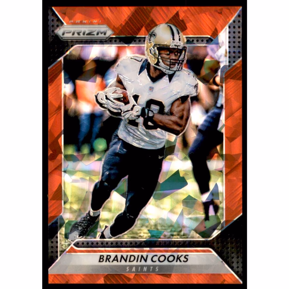 2016 Panini Prizm Prizms Red Crystals #141 Brandin Cooks