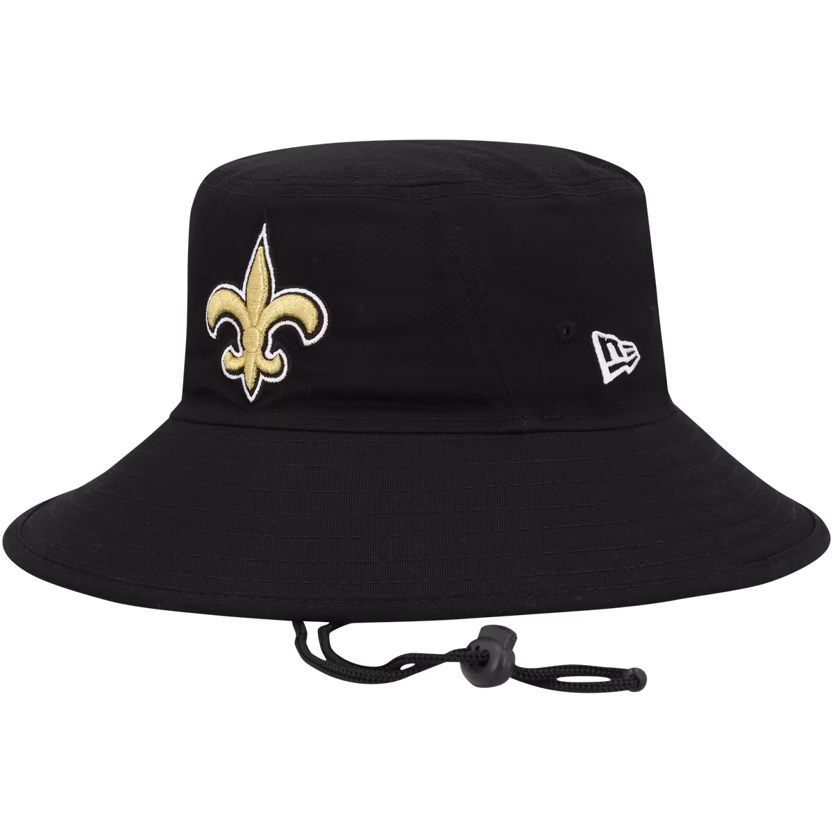 Men's New Era Black New Orleans Saints Main Bucket Hat