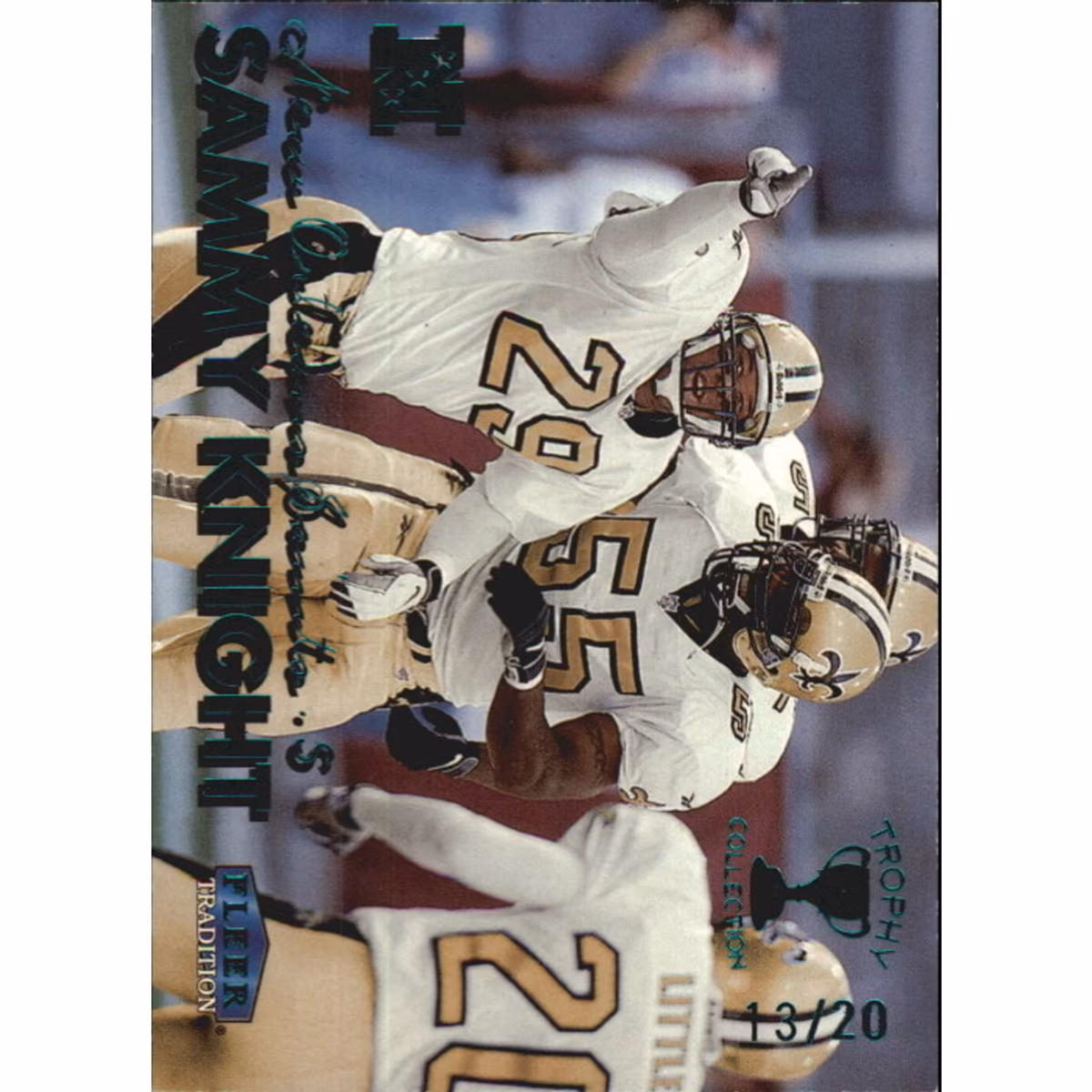 1999 Fleer Tradition Trophy Collection #207 Sammy Knight