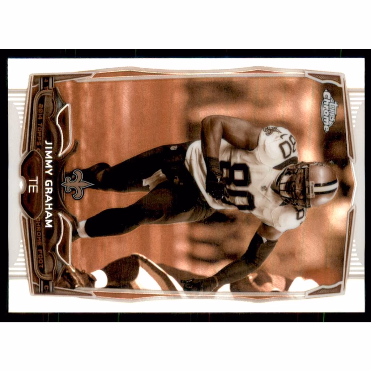 2014 Topps Chrome Sepia Refractors #67 Jimmy Graham 5 2014 Topps Chrome Sepia Refractors #67 Jimmy Graham