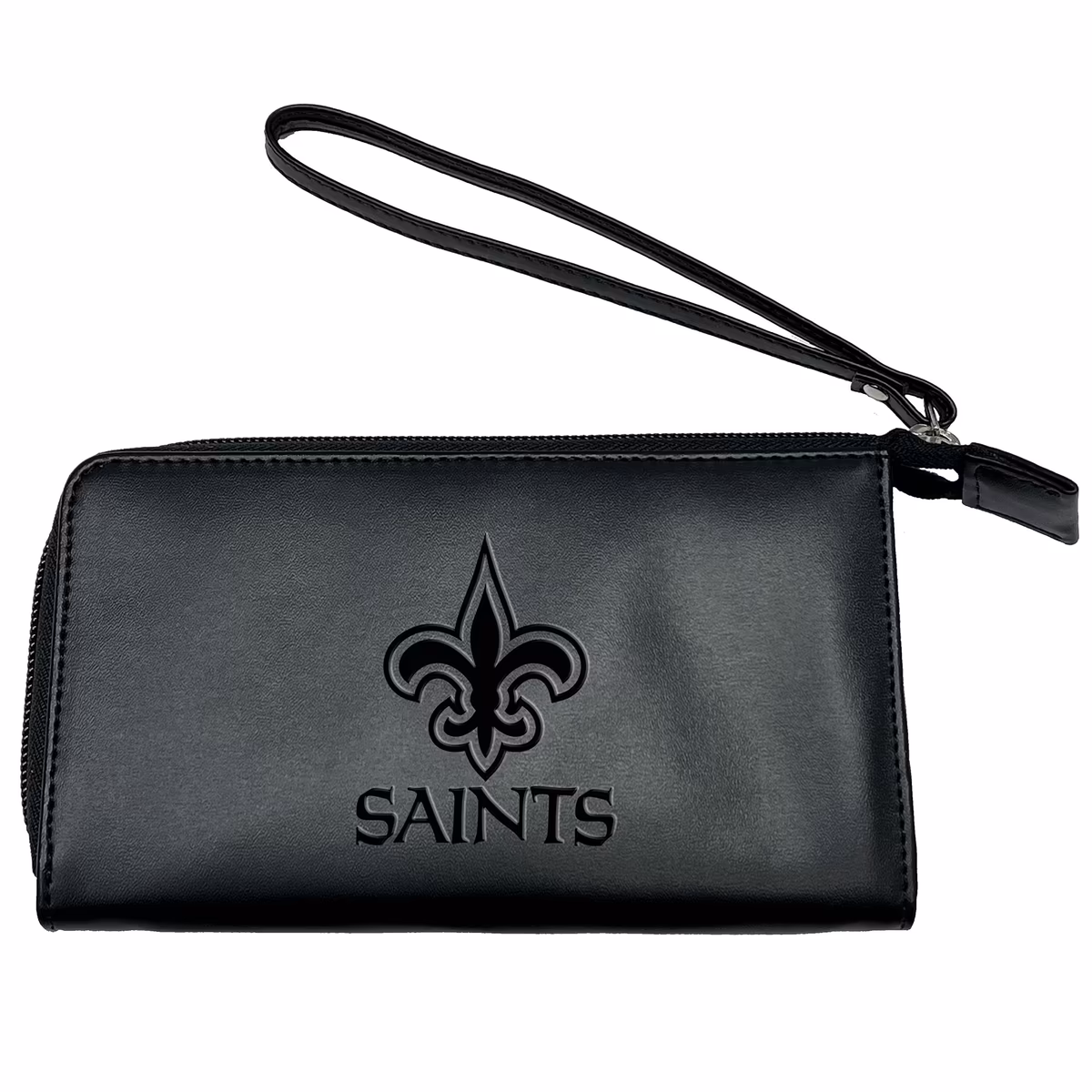 Black New Orleans Saints Cell Phone Wristlet Wallet 6 Black New Orleans Saints Cell Phone Wristlet Wallet