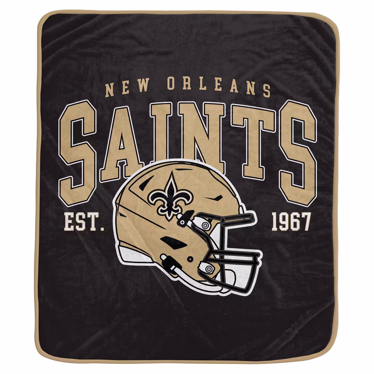 Pegasus New Orleans Saints Vintage Arch Ultra Soft 50" x 60" Blanket 6 Pegasus New Orleans Saints Vintage Arch Ultra Soft 50" x 60" Blanket