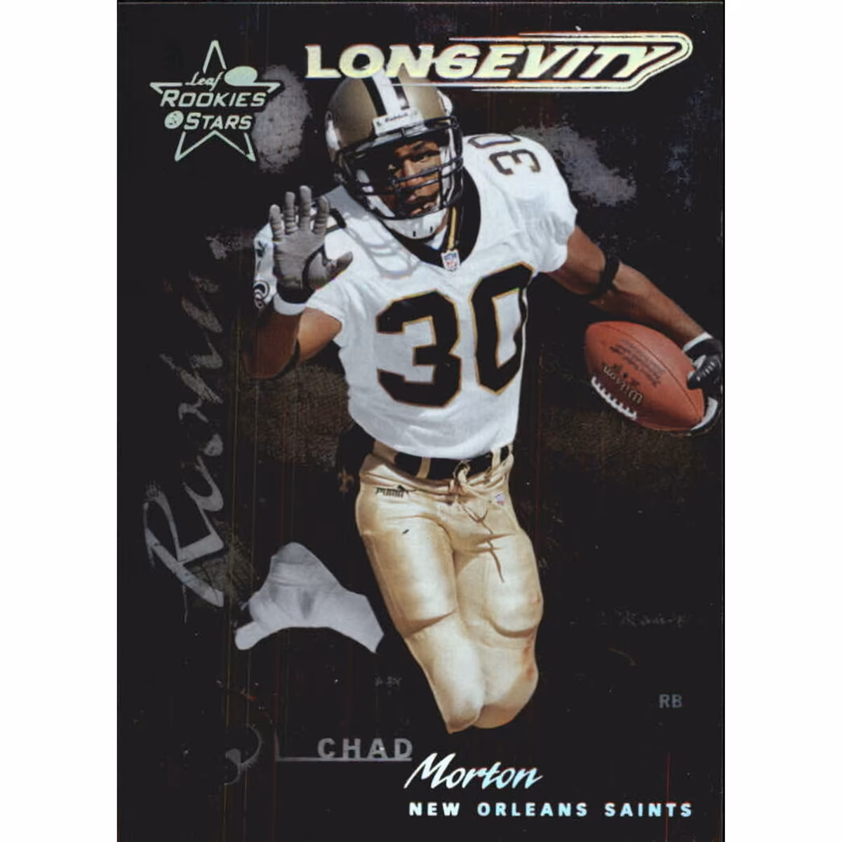 2000 Leaf Rookies and Stars Longevity #136 Chad Morton