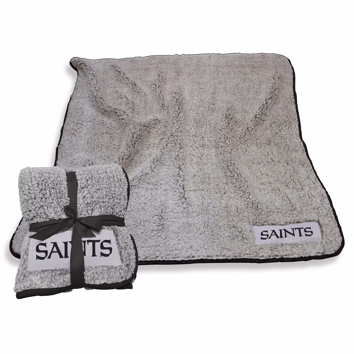 New Orleans Saints 50" x 60" Frosty Fleece Team Blanket 1 New Orleans Saints 50" x 60" Frosty Fleece Team Blanket