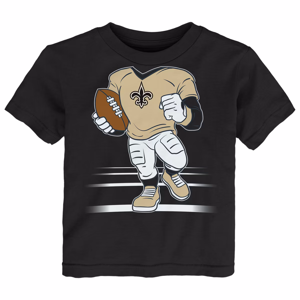 Toddler Outerstuff Black New Orleans Saints Game Fit T-Shirt 2 Toddler Outerstuff Black New Orleans Saints Game Fit T-Shirt