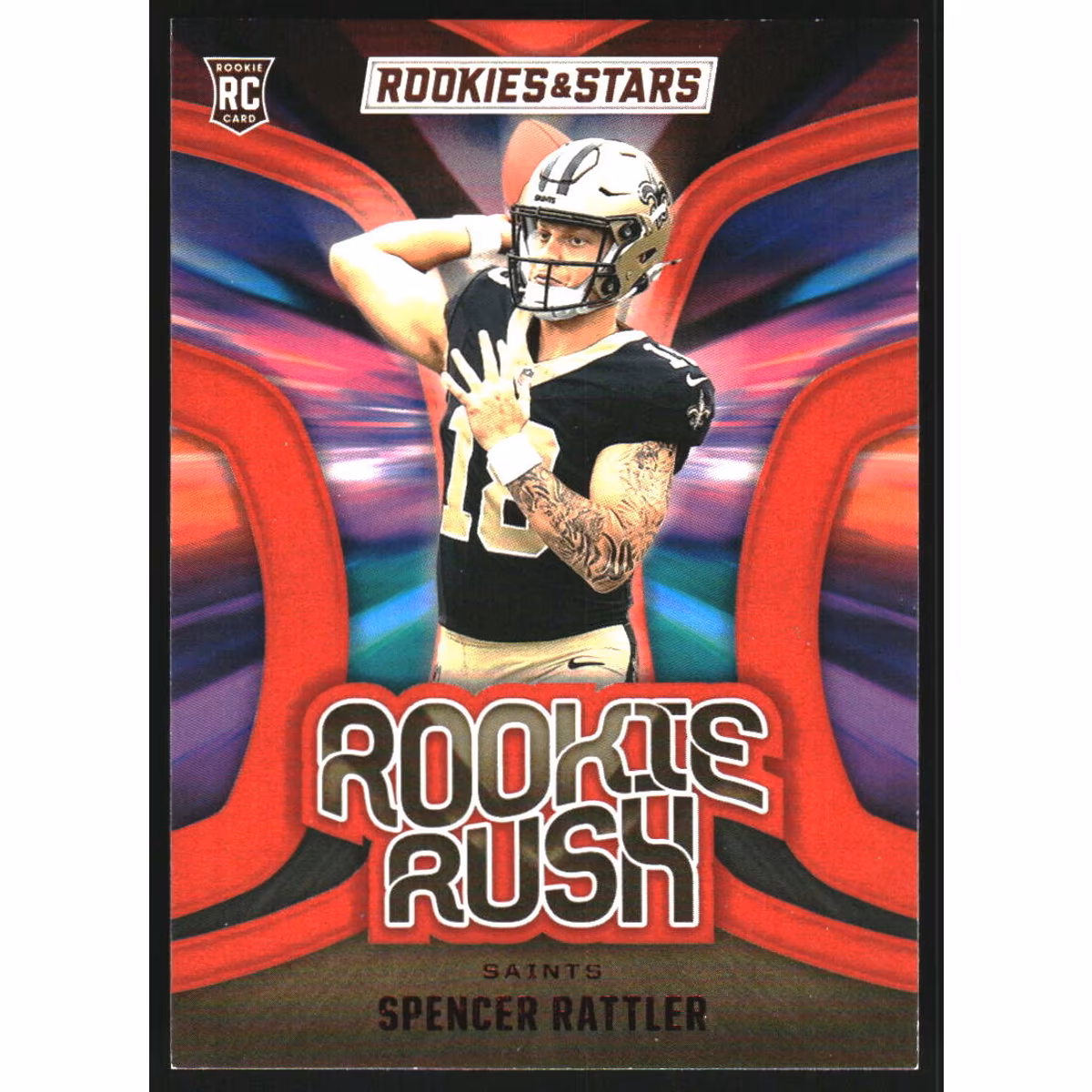 2024 Rookies and Stars Rookie Rush Longevity #12 Spencer Rattler