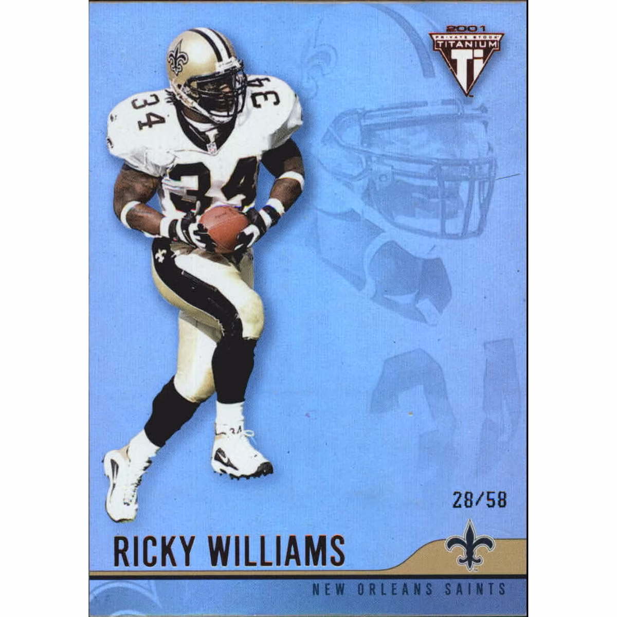 2001 Titanium Red #83 Ricky Williams