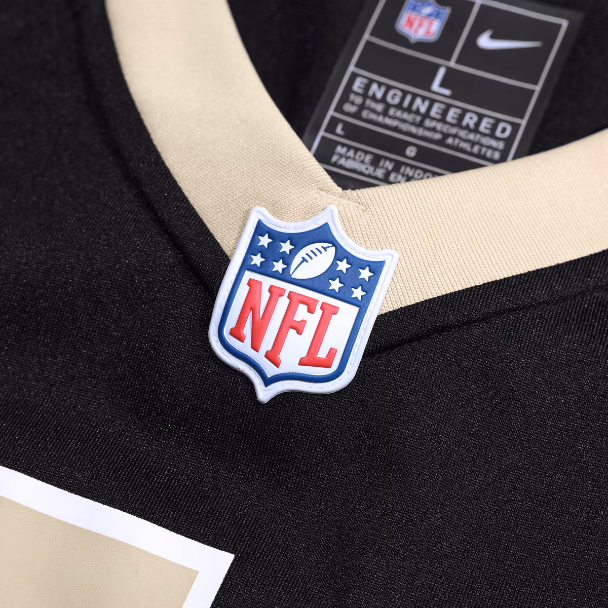 Men's Nike Will Clapp Black New Orleans Saints Team Game Jersey 5 Men's Nike Will Clapp Black New Orleans Saints Team Game Jersey
