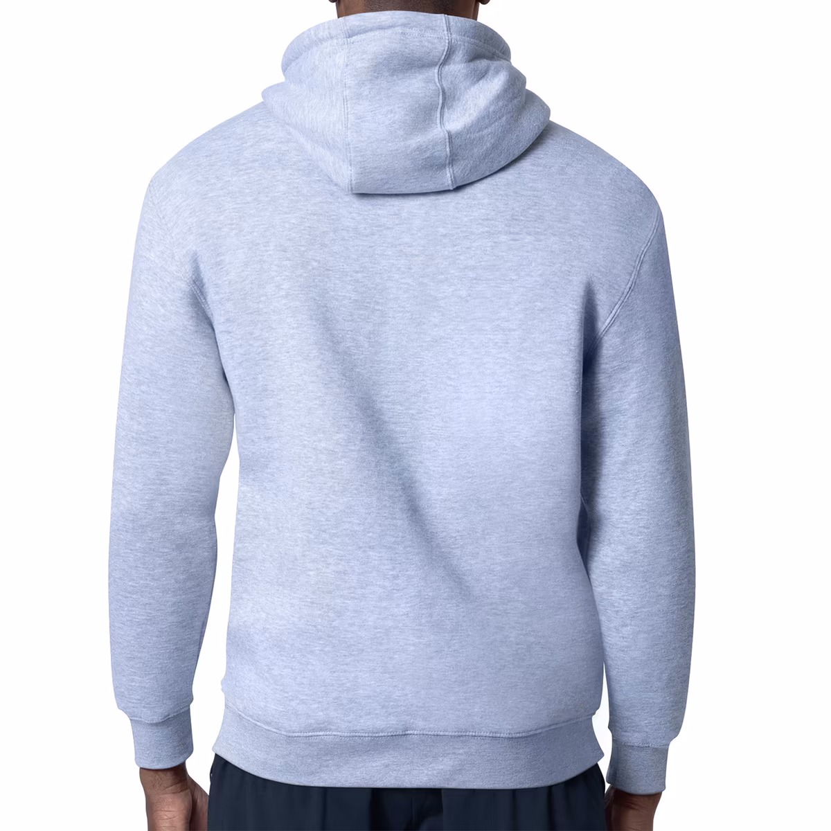 Men's Starter Heather Gray New Orleans Saints Logo Push Graphic Hoodie 3 Men's Starter Heather Gray New Orleans Saints Logo Push Graphic Hoodie