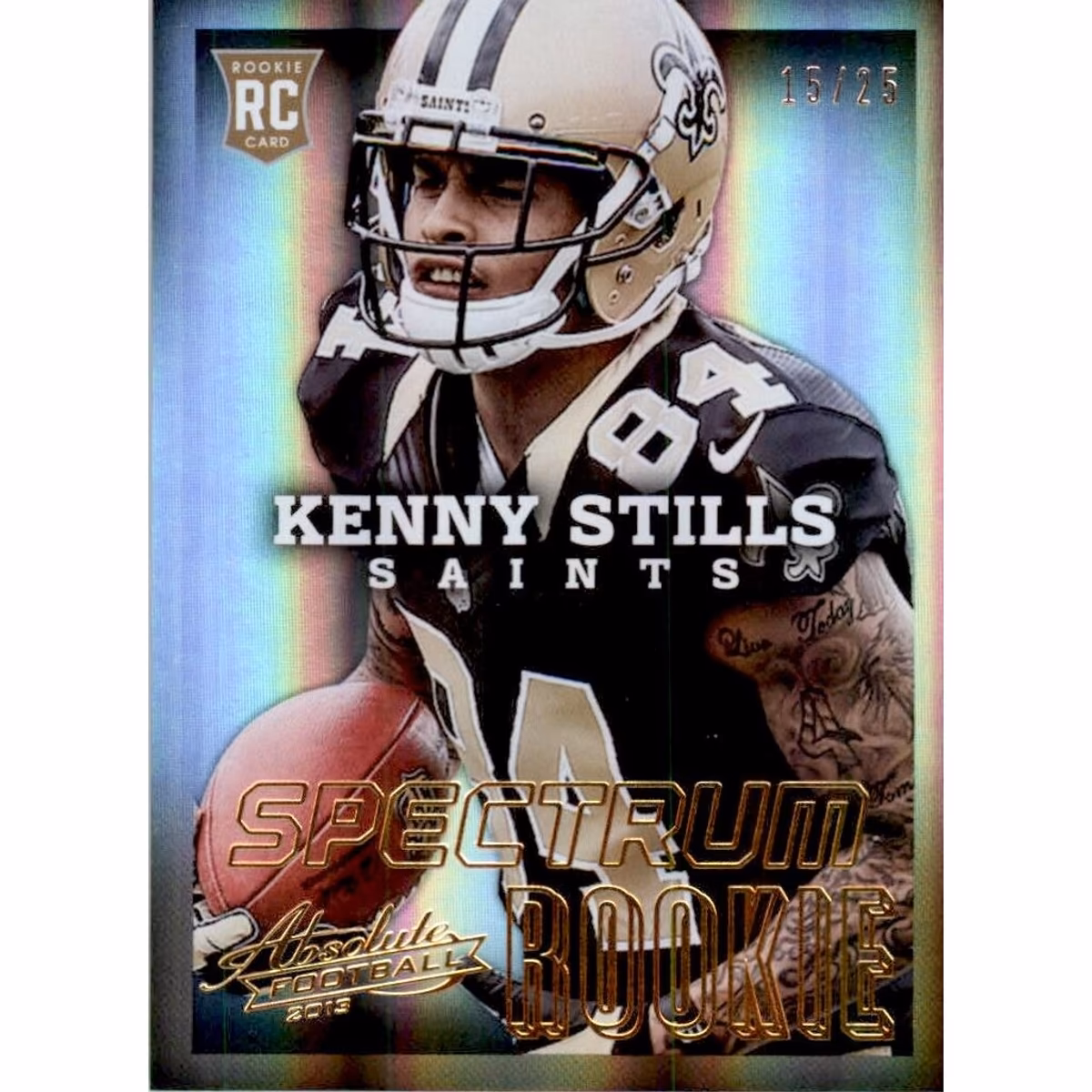 2013 Absolute Spectrum Gold #151A Kenny Stills