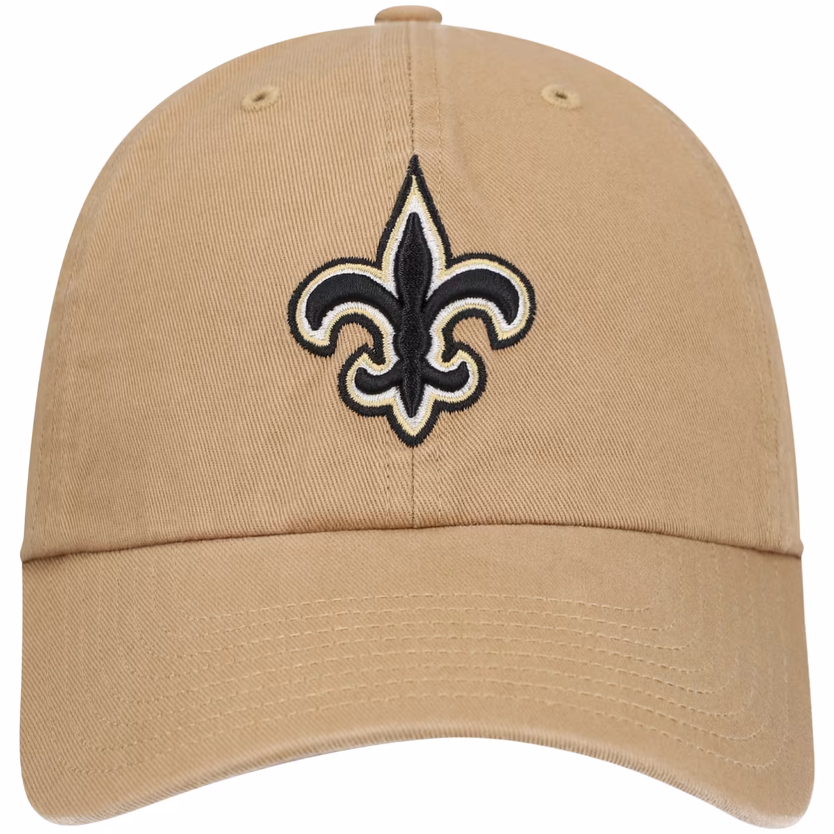 Men's '47 Khaki New Orleans Saints Secondary Clean Up Adjustable Hat 3 Men's '47 Khaki New Orleans Saints Secondary Clean Up Adjustable Hat