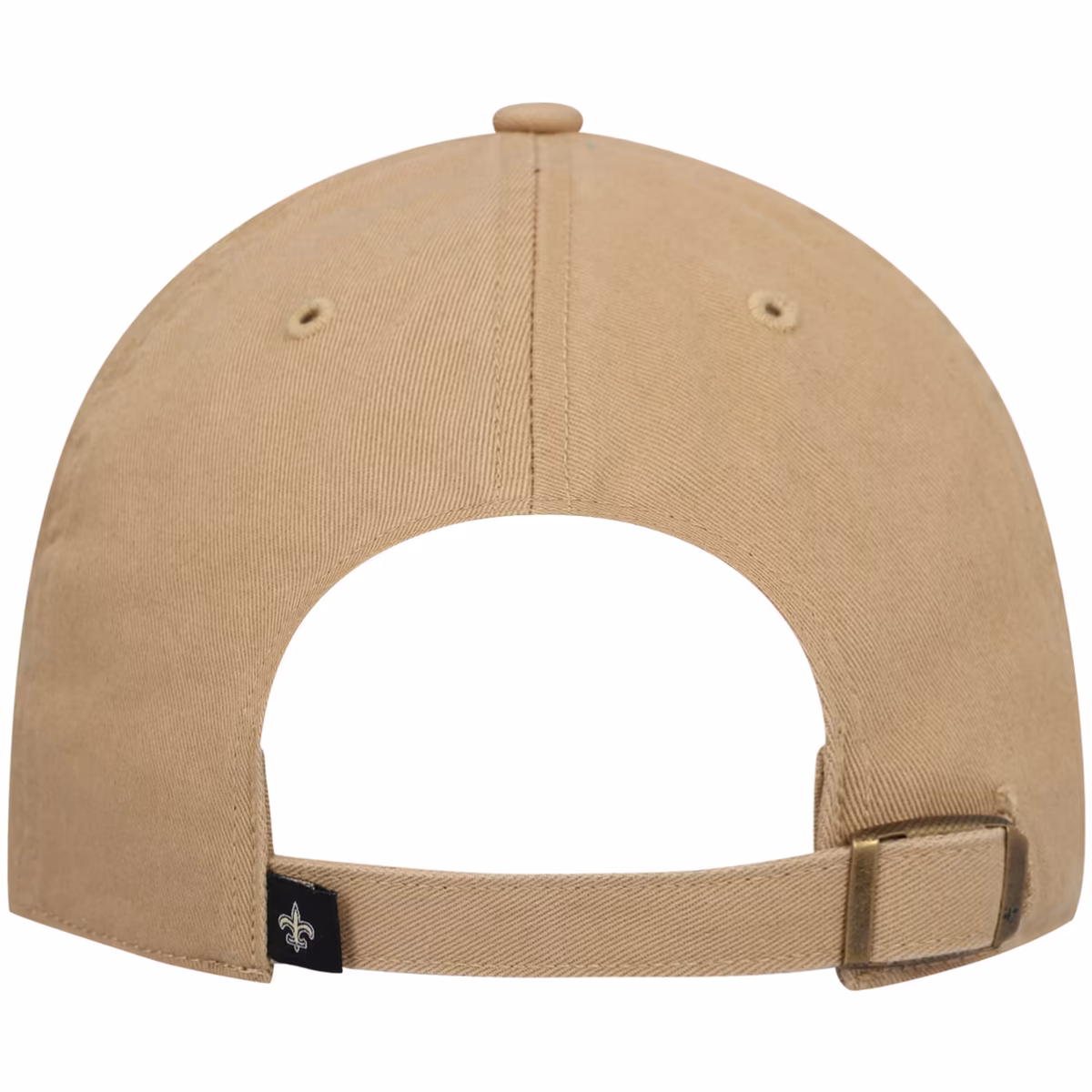 Men's '47 Khaki New Orleans Saints Secondary Clean Up Adjustable Hat 5 Men's '47 Khaki New Orleans Saints Secondary Clean Up Adjustable Hat