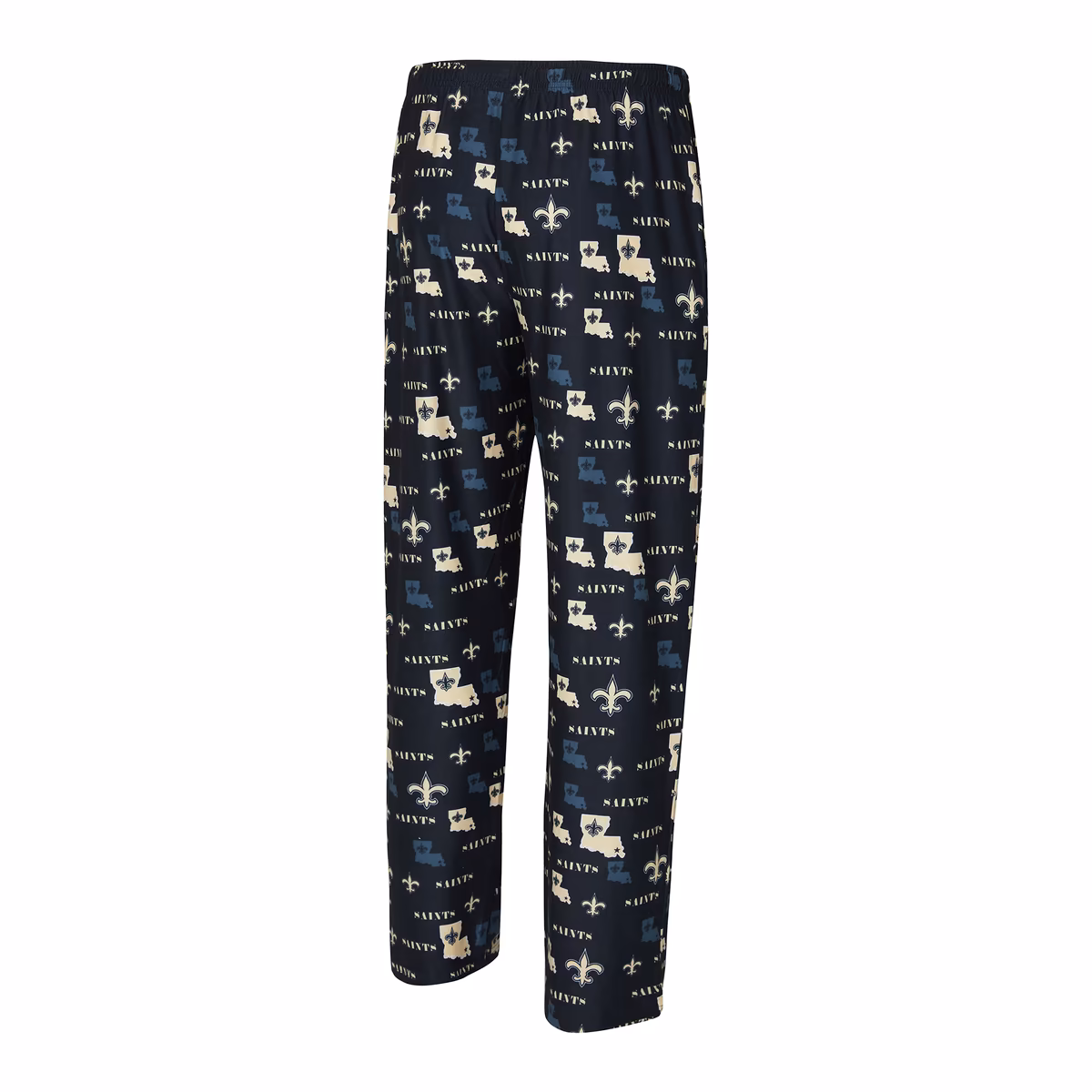 Men's Concepts Sport Black New Orleans Saints Mosaic All Over Print Pants 4 Men's Concepts Sport Black New Orleans Saints Mosaic All Over Print Pants