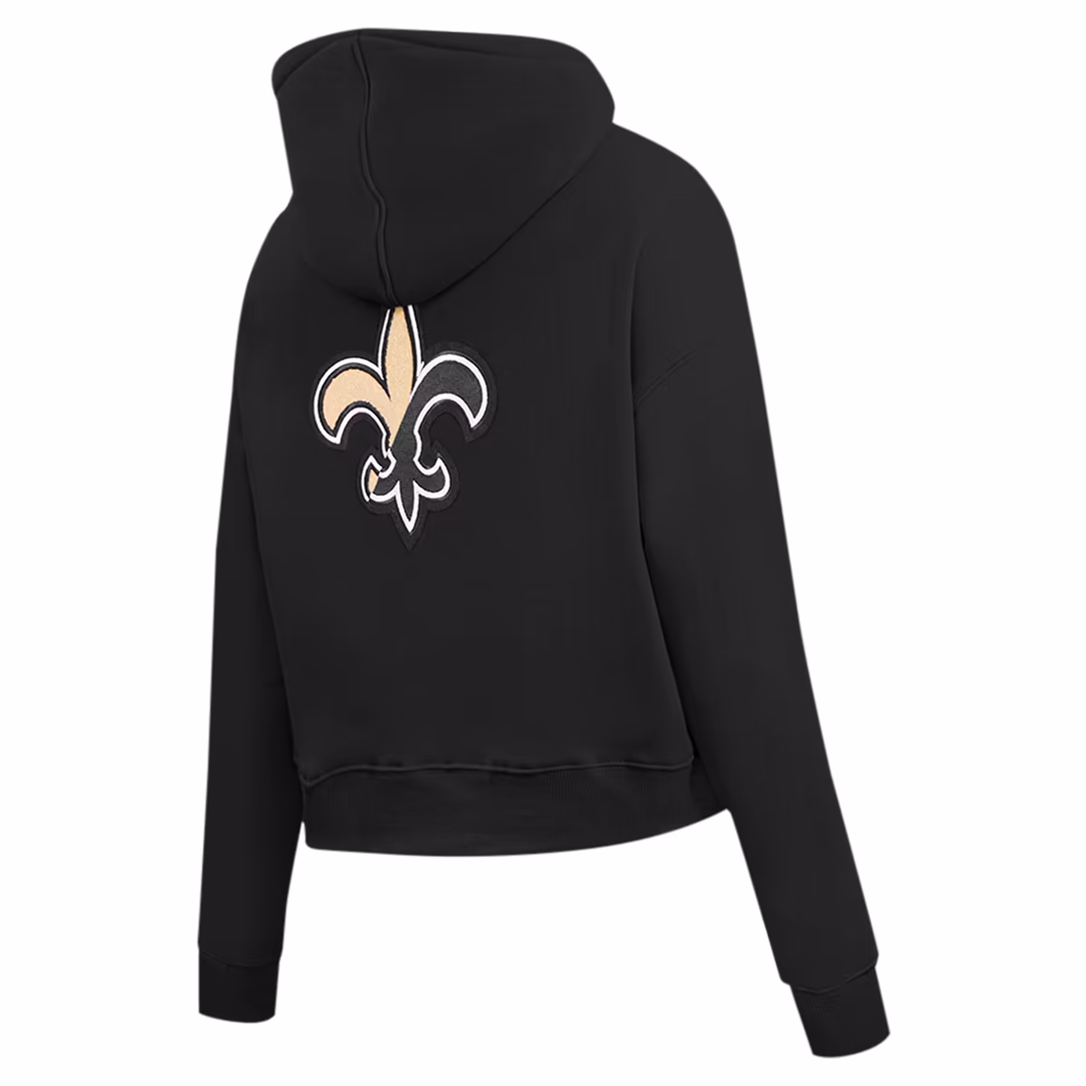 Women's Pro Standard Black New Orleans Saints Split Logo Full-Zip Hoodie 4 Women's Pro Standard Black New Orleans Saints Split Logo Full-Zip Hoodie