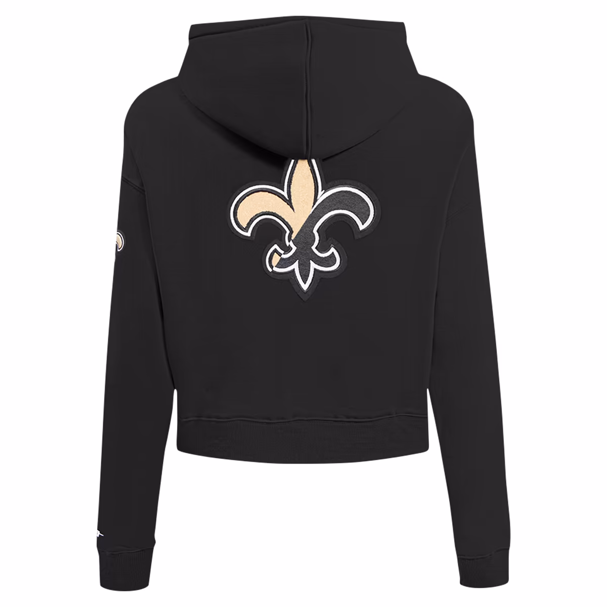 Women's Pro Standard Black New Orleans Saints Split Logo Full-Zip Hoodie 6 Women's Pro Standard Black New Orleans Saints Split Logo Full-Zip Hoodie