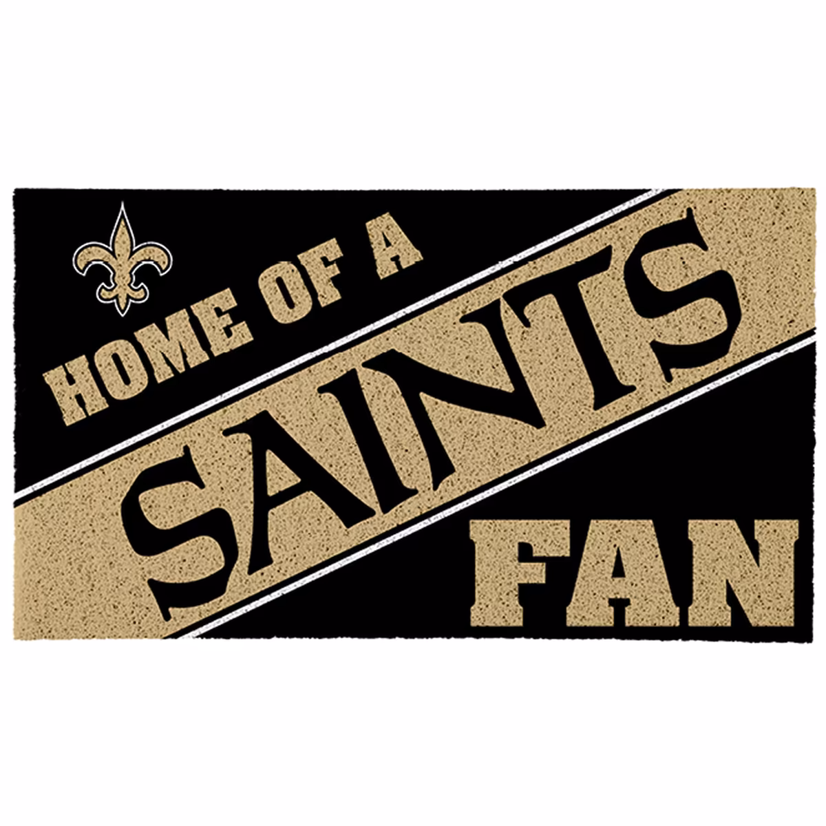 New Orleans Saints 18" x 30" Team Turf Mat