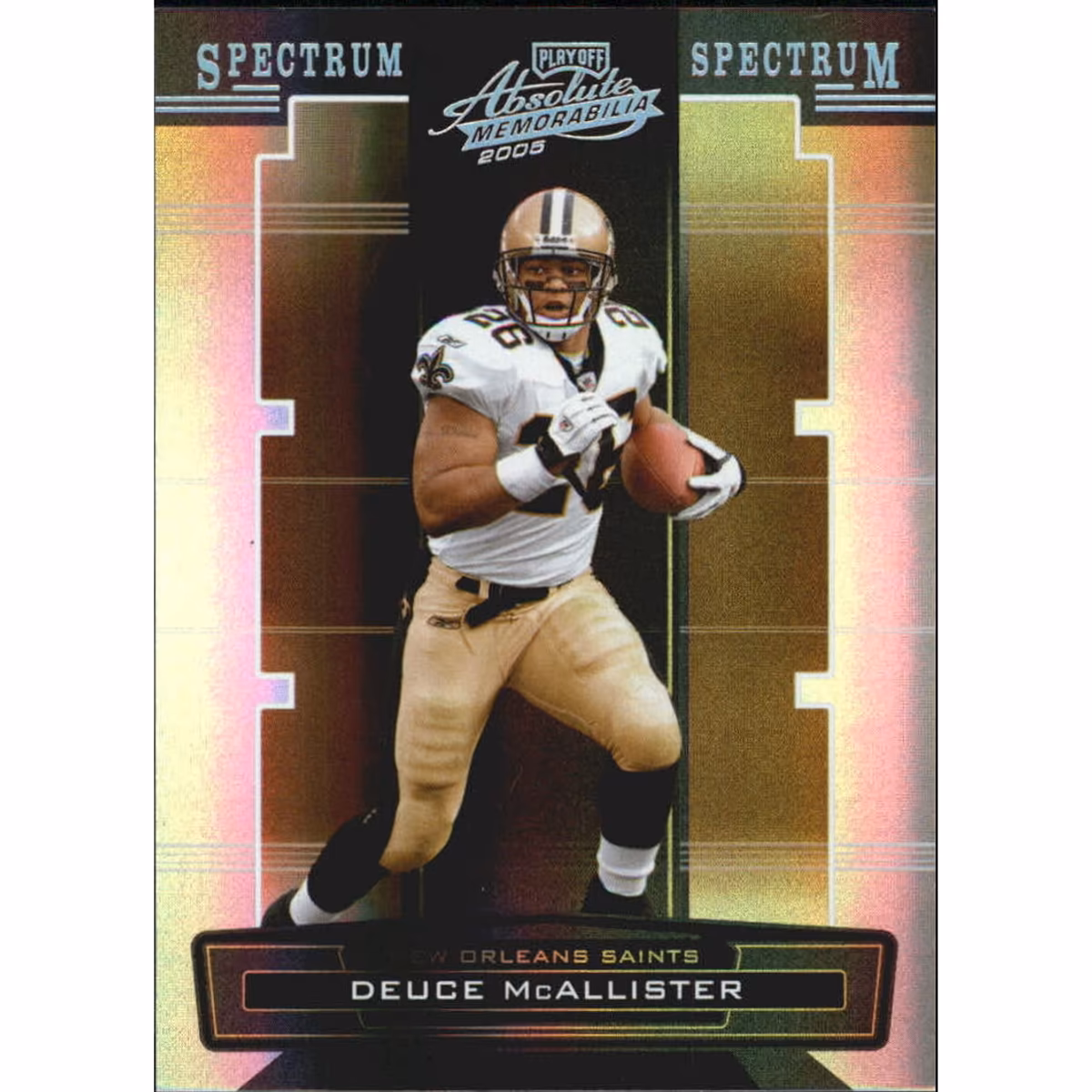 2005 Absolute Memorabilia Spectrum Silver #96 Deuce McAllister