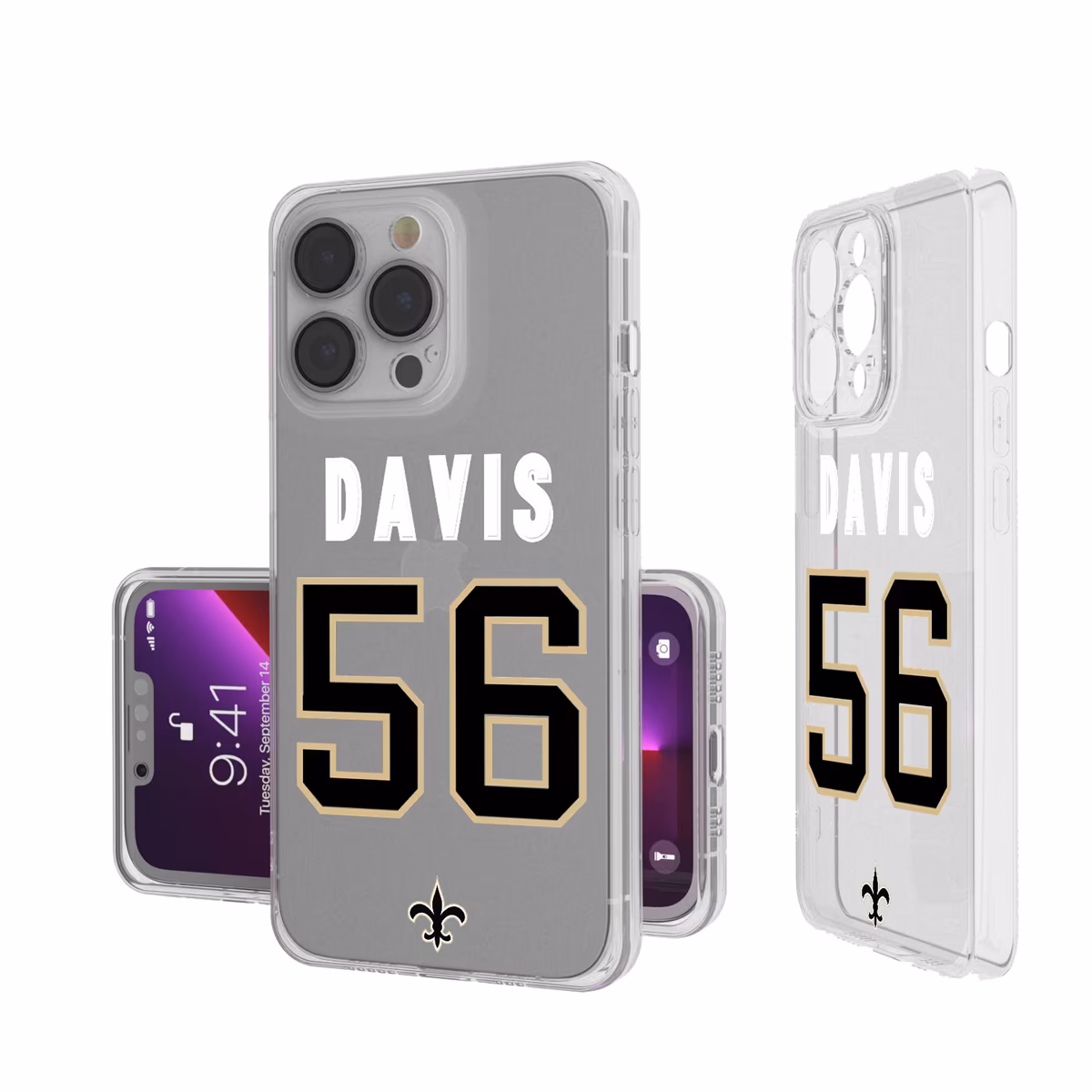 Keyscaper Demario Davis New Orleans Saints iPhone Clear Case