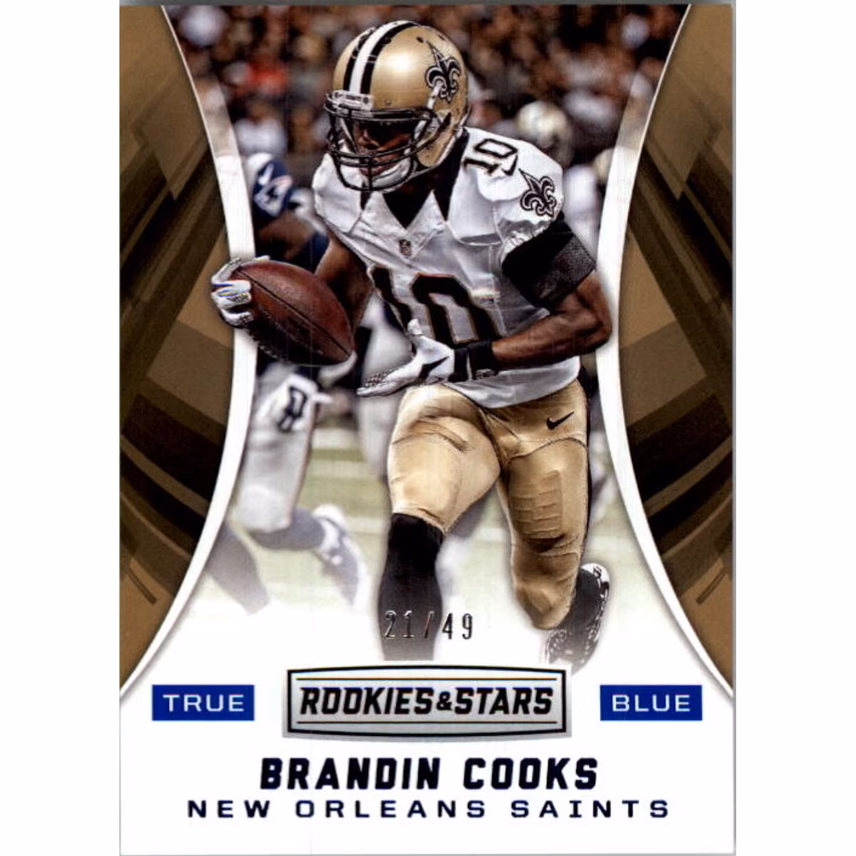 2016 Rookies and Stars True Blue #69 Brandin Cooks 9 2016 Rookies and Stars True Blue #69 Brandin Cooks