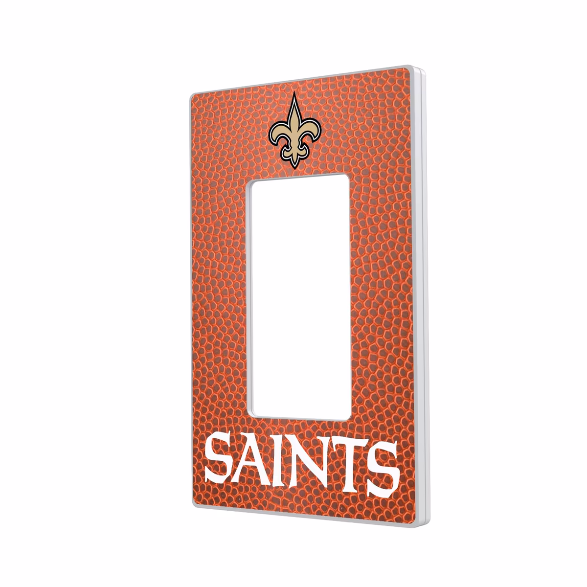 New Orleans Saints Football Design Single Rocker Light Switch Plate 2 New Orleans Saints Football Design Single Rocker Light Switch Plate