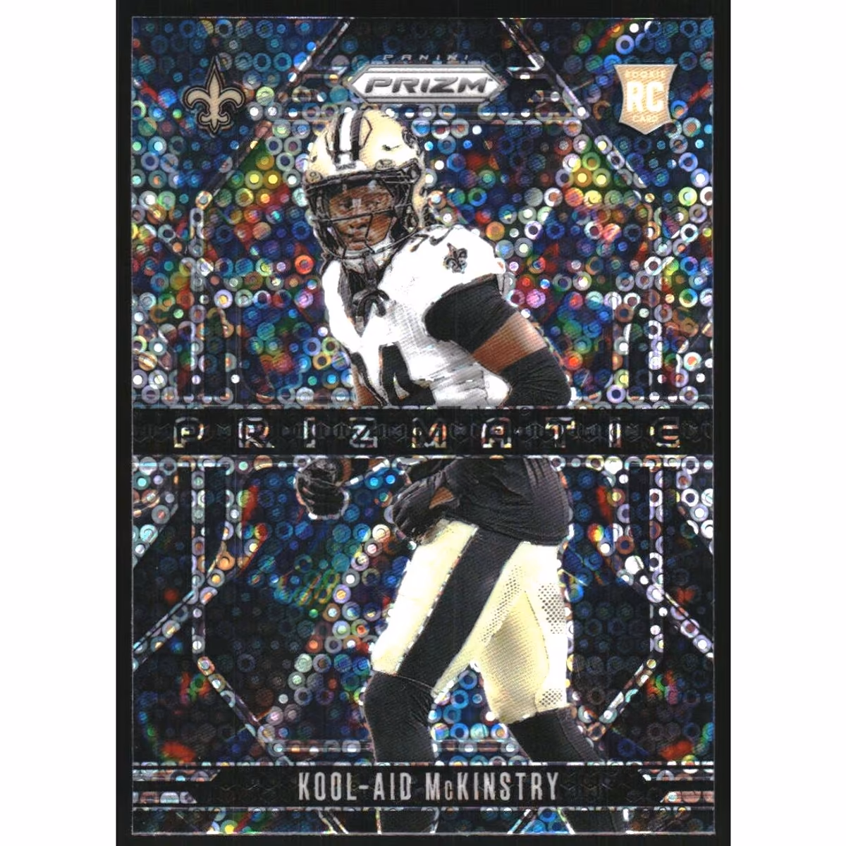 2024 Panini Prizm Prizmatic Prizms No Huddle #7 Kool-Aid McKinstry