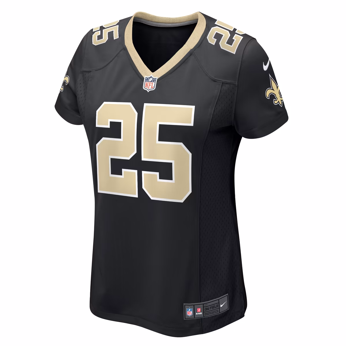 Women's Nike Kendre Miller Black New Orleans Saints Team Game Jersey 3 Women's Nike Kendre Miller Black New Orleans Saints Team Game Jersey
