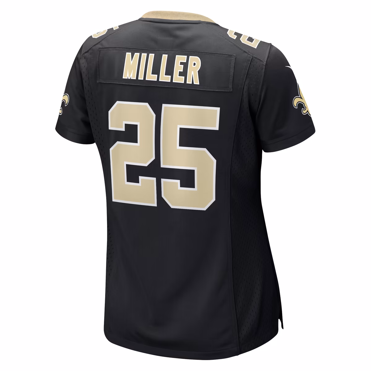 Women's Nike Kendre Miller Black New Orleans Saints Team Game Jersey 4 Women's Nike Kendre Miller Black New Orleans Saints Team Game Jersey